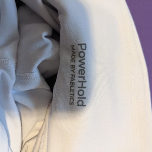 White fabletics leggings - Picture 3 of 5